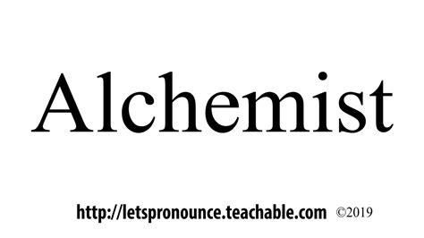 how to pronounce alchemist|how do you pronounce progeny.